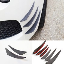 자동차 카본 카나드윙 범퍼가드 컵윙 바디킷 에어윙 에어댐 립댐 블랙 A타입, 카본 카나드윙(대형-좌우세트), 카본 카나드윙(선택)