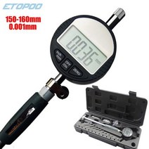 디지털 0001mm 1835mm 3550mm 50160mm001mm 다이얼 보어 게이지 센터 링 다이얼 표시기 마이크로 미터 게이지 측정 도구, 브라운
