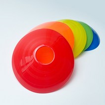 접시콘 칼라콘 축구콘 축구연습 훈련용품 훈련용 고깔, 옐로우