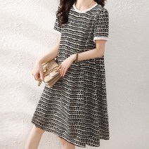 디애이치 튤립 레이스카라 원피스