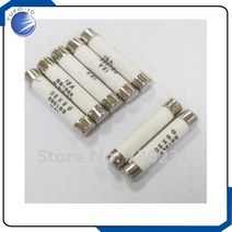 헤비 듀티 세라믹 퓨즈 고속 블로우 250V 15A 6x30 Hym 6x30mm 100 개, 한개옵션0