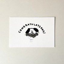 왓두위두 dodo congratulations card_02, 단품