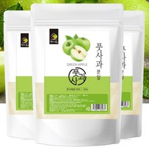 해피스토어70 국내산 100% 풋사과분말가루 대용량 500g 폴리페놀, 1개