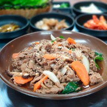 돼지앞다리 간장불고기 밀키트 반찬배달 백패킹 낚시, 1개