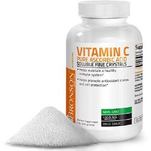 비타민 C 분말 순수 아스코르브산 용해성 미세 비 GMO 결정 건강한 면역 체계와 세포 보호 강력한 항산화제 - 1파운드(16온스), 1파운드(1팩)