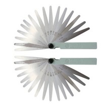 필러 게이지 틈새 갭 간극 광폭 두께 측정 스틸 자, 게이지056680HR