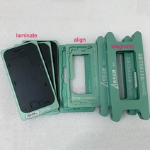 휴대폰 수리도구 매직 소프트 라미네이션 금형 7 인치 lcd는 삼성 호환 가장자리 곡선 전화 화면 수리를위한 패드를 Refurbish, [12] 12 12pro Align