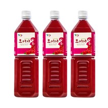 해담은베리 무설탕 무첨가 오미자원액 해담은베리 무설탕, 3병, 1000ml