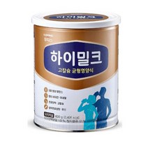 일동후디스 하이밀크 헬씨 밀크 포뮬라 성인분유 600g, 10개