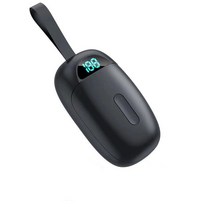 명품 운동용 이어폰JS25 TWS 새로운 스타일 무선 헤드셋 Binaural 미니 스포츠 지능형 LED 디지털 디스플레, 01 Black, 01 Black