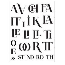 저스트앳 투명 클리어 실리콘 스탬프/인감 DIY 스크랩북/ 앨범 장식 스탬프 A8011, [17] 8x10cm