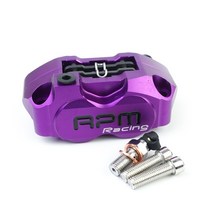 오토바이 신발 범용 RPM 브레이크 캘리퍼 야마하 에어 록스 니트로 오토바이 펌프 RSZ 조그 BWS Zuma 50 r, 10 purple