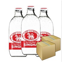 싱하 탄산수 싱하소다 워터 325ml singha soda water 325ml X 24병, 24개