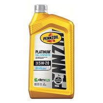 펜조일 플래티늄 5W-20 합성 엔진 오일 946mL, 기본