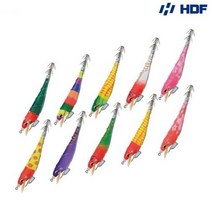 해동조구사 한치라이브 베이트 주니어(FE-1795) 이카메탈 무늬오징어 삼봉에기 생미끼에기 제주갑오징어, 9번