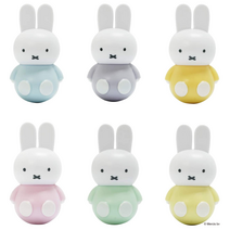 미피 miffy 오뚝이 피규어 파스텔 마스코트 장식 소품, 파스텔엘로우