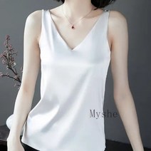 [Myshe]여성 여름 민소매 블라우스 이너 나시 티셔츠 y7 51661229