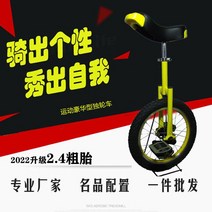 16인치 18인치 20인치 외발자전거 성인 아동 자전거, 20인치 2.4 두꺼운 타이어 쿨 블랙