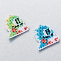 보글보글 캐릭터 자수패치 와펜 세트