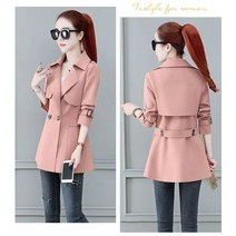 AMlisa 여성 자켓 헵번 트렌치코트 숏자켓 봄 가을 간절기 상의