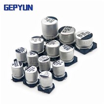 자동차 슈퍼 캐패시터SMD 6.3V 10V 16V 25V 35V 50V 알루미늄 전해 콘덴서 1 미크로포맷 Gepyun 22 33 47, 36 50V10UF 10PS