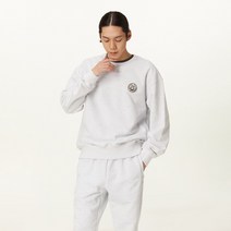 KAPPA 카파 22SS 오버사이즈 베이직 스웨트셔츠 P221XUFS321 338463