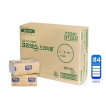 유한킴벌리)크리넥스드라이셀스탠다드F250S(250매×20입), 1. 크리넥스 드라이셀 47223
