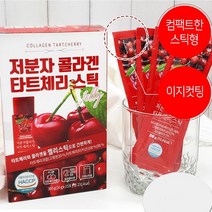 저분자 피쉬 콜라겐 500달톤 몽모랑시 타트체리 농축액 젤리 스틱, 20g x 15포