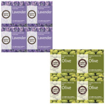 향기 좋은 거품 풍성 해피바스 내추럴 에센스 모이스춰바 비누 90g 4개 set, 라벤더에센스모이춰바90g*4입