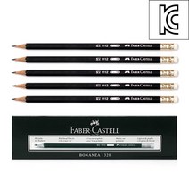 씨즌FARM 파버카스텔 블랙파버 1112 HB 지우개연필 12P세트 필기구, 상세 참조