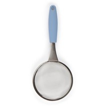 투데코 스텐레스 이유식 거름망, 1개, 블루