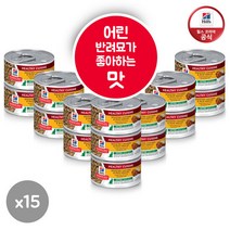 힐스 1세 미만 고양이 습식 캔사료 79gx15캔[10447], 단품, 단품