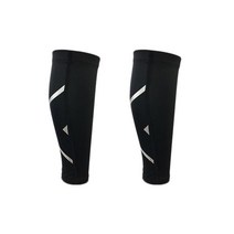 스트레칭보드 종아리 밸런스보드 경사대 1Pair 통기성 전문 스포츠 송아지 무릎 지원 압축 슬리브 보호용, 03 Black L