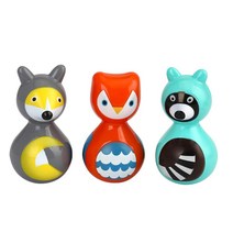 동물 오뚝이 백일선물 3종 게임 말 놀이 4개월 성장발달 놀잇감 아기 생후