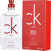 캘빈클라인 Ck One Red Edition Edt Spray 3.4 Oz (limited Edition)