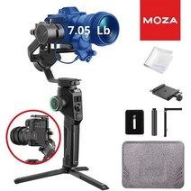 짐벌 스마트폰 카메라 호환 moza ifocus-m이 있는 moza aircross 2, 협력사, 검은 색, 표준 패키지
