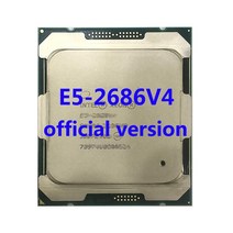 E5-2640V4 공식 버전 인텔 제온 CPU 프로세서 2.40ghz 6 코어 25mb TPD 90W FCLGA2011-3 X99 마더 보드