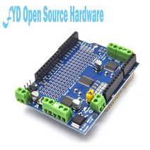 해외 IIC I2C TB6612 Mosfet 스테퍼 모터 PCA9685 PWM 서보 드라이버 실드 V2 Arduino 로봇 PWM Uno 메가, One Color, One Size