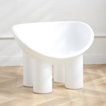 코끼리 다리 의자 동물 야외 안락 의자 디자이너 싱글 인터넷 패션 라운지 소파, WHITE Small