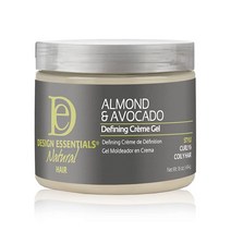Design Essentials 천연 아몬드 & 아보카도 컬 디파이닝 크림 젤 모든 타입용 - 453. 16
