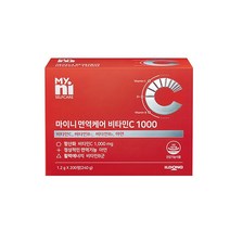 마이니 면역케어 비타민C 1000 고함량 비타민씨 비타민B군 아연 나이아신 항산화 천연유래, 3개, 200정