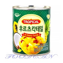 롯데 후르츠칵테일 850g, 1개