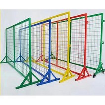 컬러풀 메쉬휀스 가림막 울타리 펜스망 철조망 파티션 과수원 펜스, 미닫이문