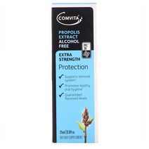 Comvita Propolis Extract Extra Strength 콤비타 프로폴리스 추출물 엑스트라 스트렝스 알콜프리 PFL 30 0.8oz (25ml), 1세트, 0.22lb