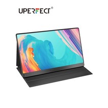 43인치 27인치 모니터 uperfect 휴대용 15.6 인치 ips hdr fhd c, 나는 플러그