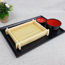 오메가키친 흑 직목쟁반 3사이즈, D-05. 흑직목쟁반