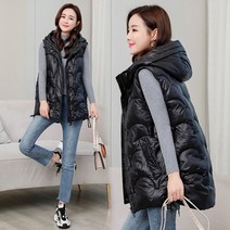 꽃소담 Down vest ZYZC11683 조끼 여성 조커 새로운 다운 코튼 미디어와 롱 200kg 지방 MM 코튼 코트 가을과 겨울 코트 여성