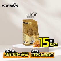 [유비바이오] 마누카 꿀스틱 MG100+ 10g*15개입, 10g 15ea 1통, 1개