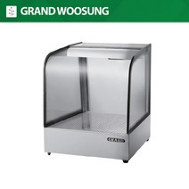 우성 온장고 W400 곡면 1단 GWHCTK04HAS1 업소용 온장쇼케이스