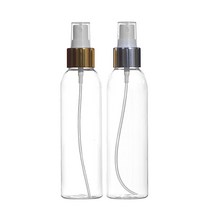 금속스프레이용기 120ml 150ml 200ml 250ml 300ml 500ml 미스트 공병 화장품 소분 용기, 1개, 120ml투명 실버캡